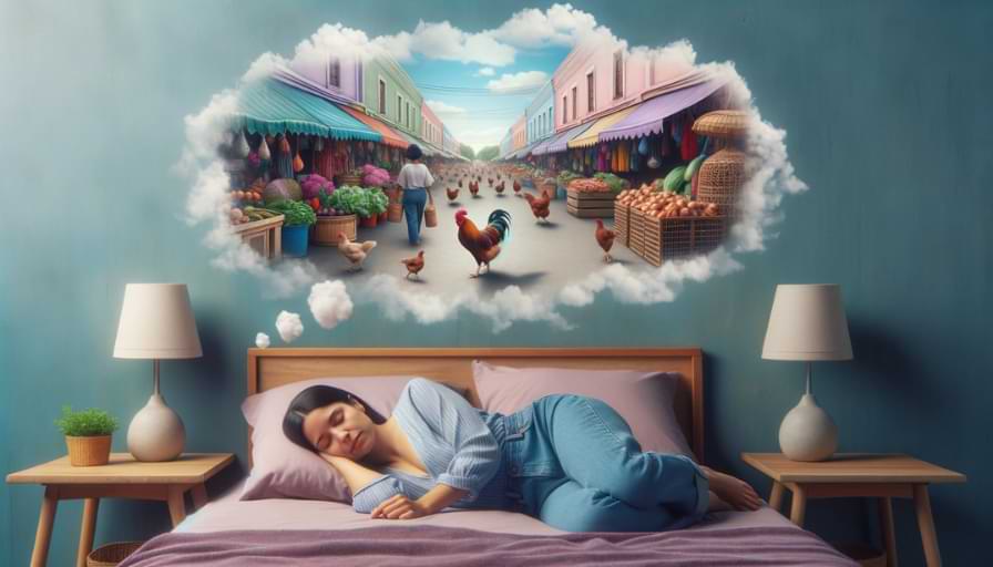 The Biblical dream meaning of chicken